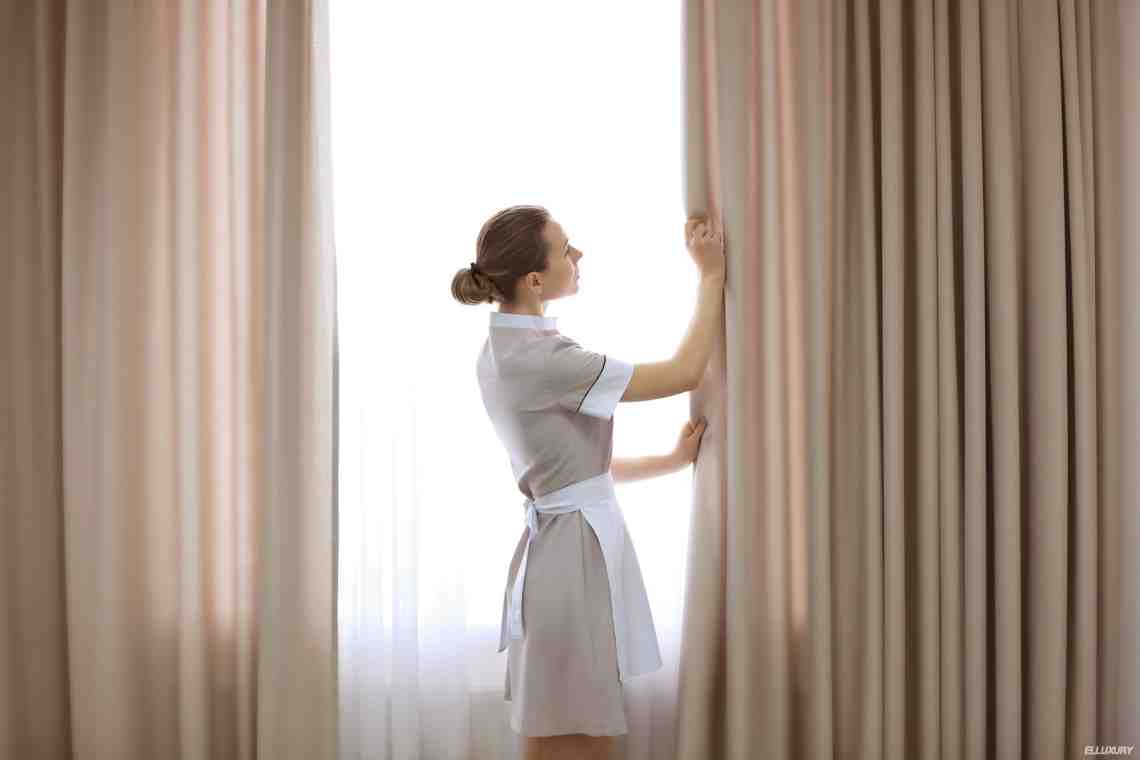 Как гладить шторы