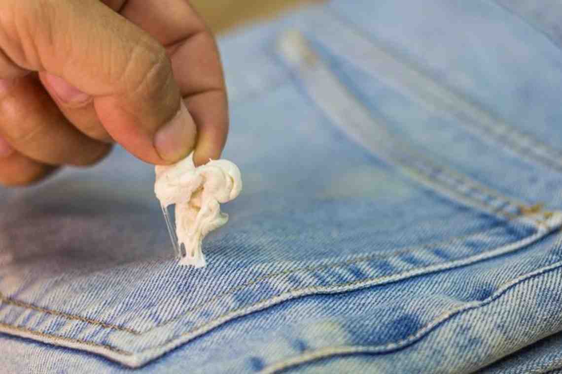 Как отчистить брюки