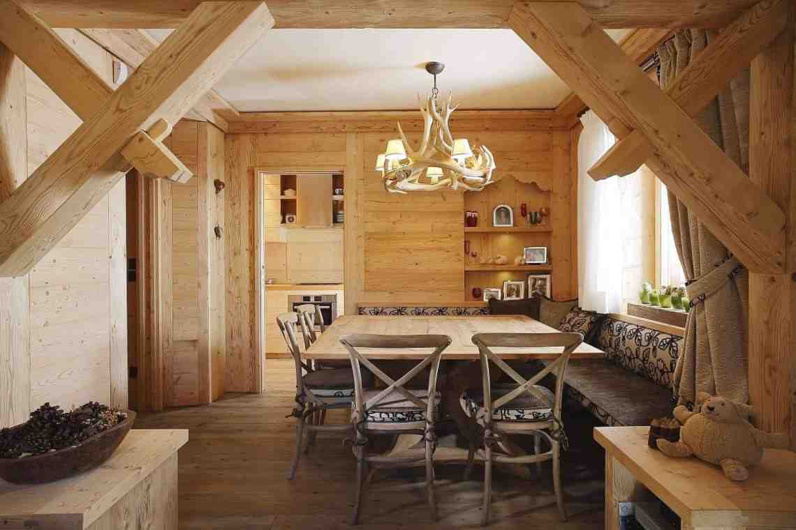 Как обустроить деревянный дом