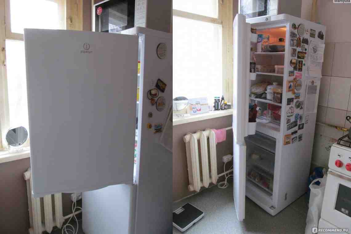 Как перевесить двери холодильника Индезит