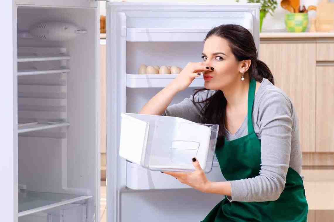 Как вывести запах из холодильника