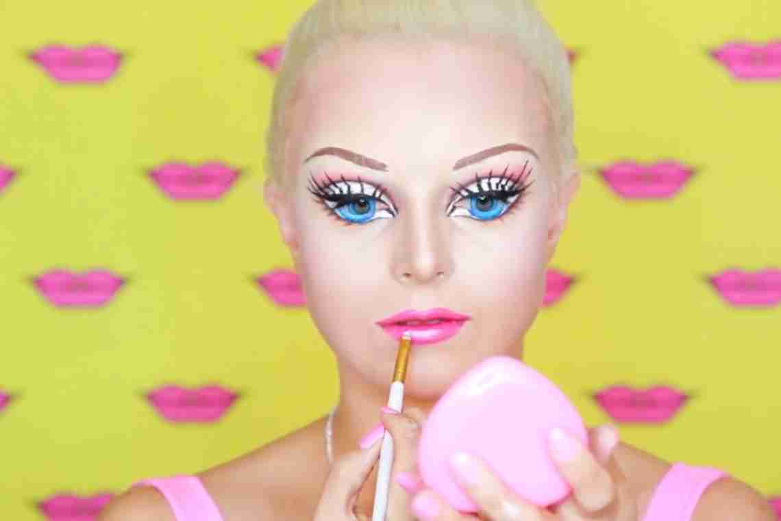Как сделать макияж куклы барби