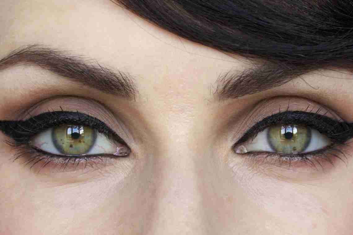Как красить миндалевидные глаза