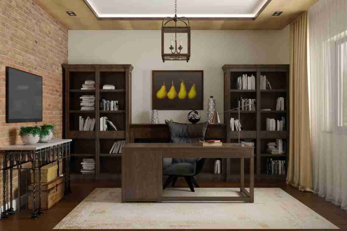 Дизайн кабинета в квартире и частном доме - особенности оформления для продуктивной работы