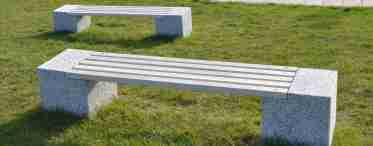 Садовая скамейка – особенности конструкции из дерева, металла, бетона, камня и других материалов
