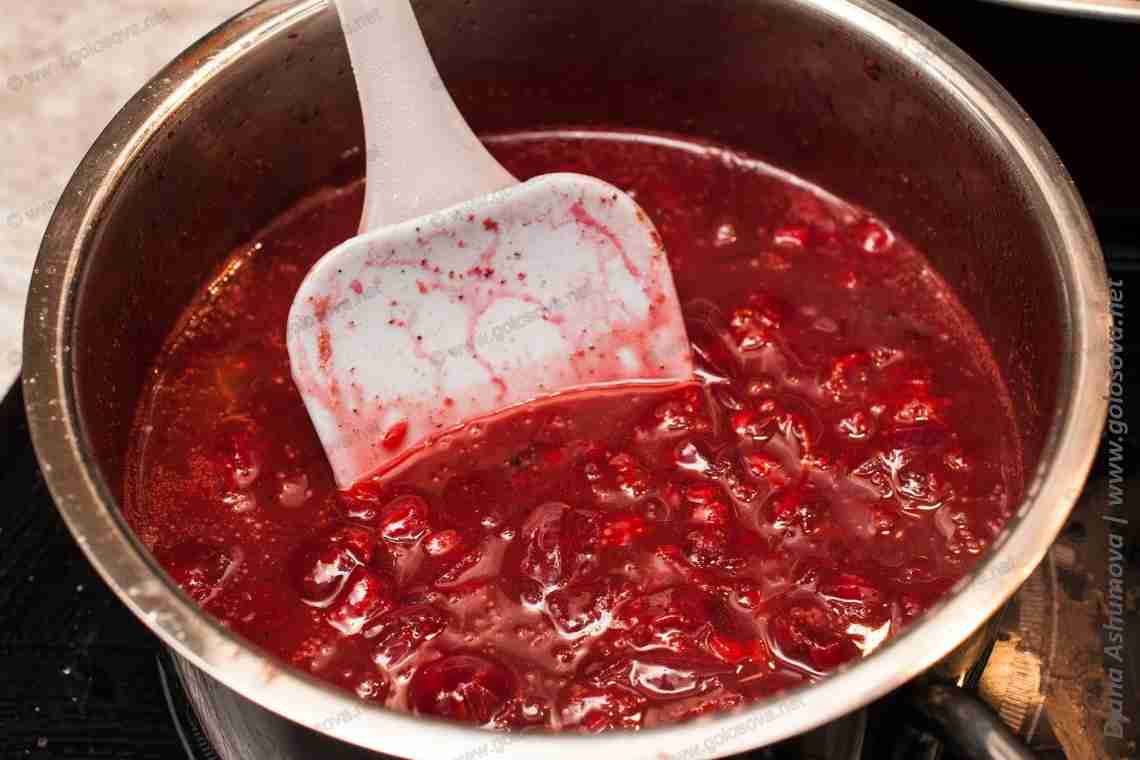 Соус из вишен к мясу - изысканная альтернатива кетчупу