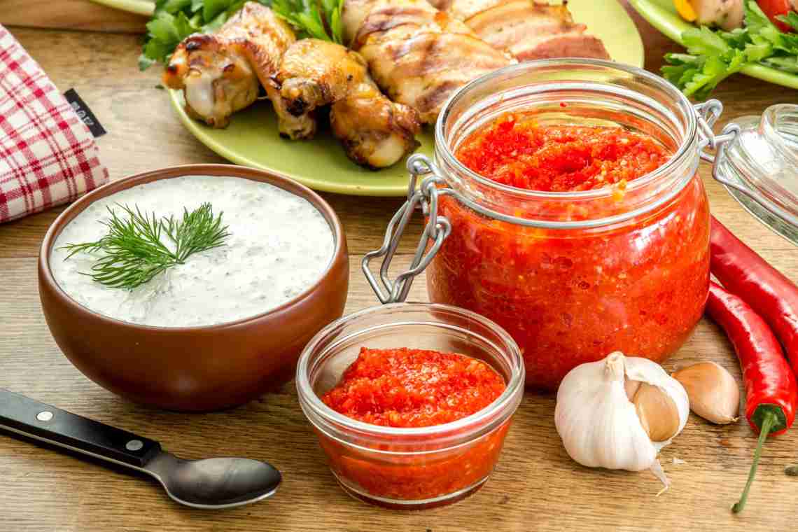 Делаем вкусный соус из томатной пасты для шашлыков