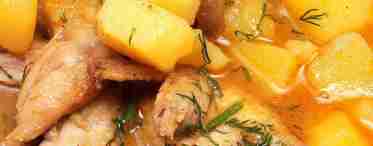 Тушеная утка с картошкой: рецепт приготовления
