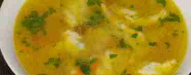 Суп с клецками на курином бульоне: рецепт приготовления