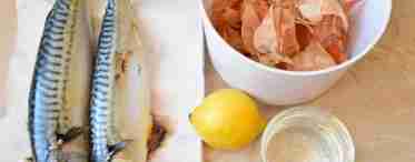 Скумбрия со смородиновой начинкой: пошаговый рецепт