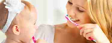 Как научить ребенка чистить зубы с зубной пастой