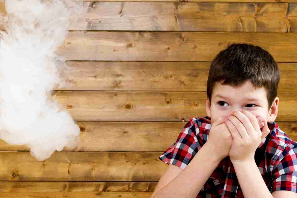 Курящий ребенок - что делать? Пассивное и активное курение