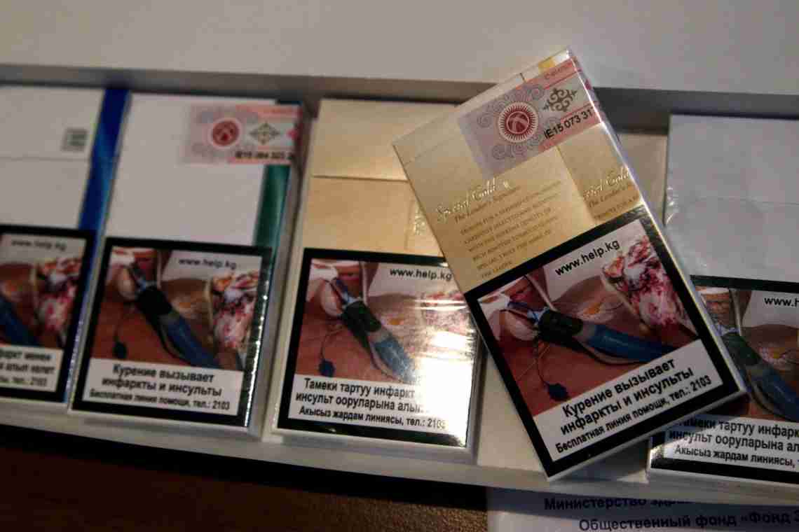 Надписи на сигаретах. Минздрав предупреждает: курение вредит вашему здоровью. Требования к оформлению упаковки табачных изделий