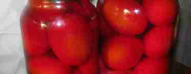 Готовим помидоры в яблочном соке