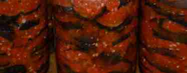 Баклажаны в томатном соке на зиму. Рецепты приготовления