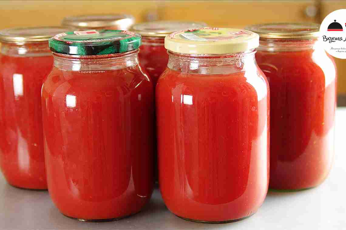 Консервируем томатный сок на зиму
