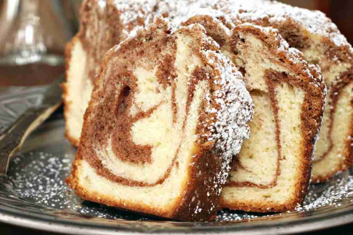 Мраморный кекс в мультиварке: вкусный и очень красивый десерт!