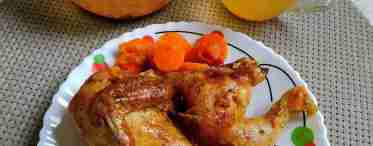 Праздничный рецепт: цыпленок-корнишон в шампанском, цыпленок-корнишон в апельсиновом соусе