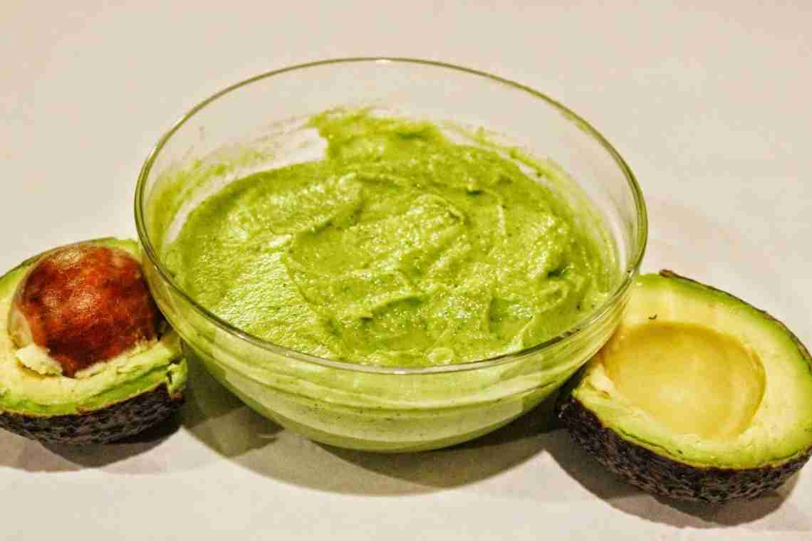 Как приготовить нежный соус из авокадо?