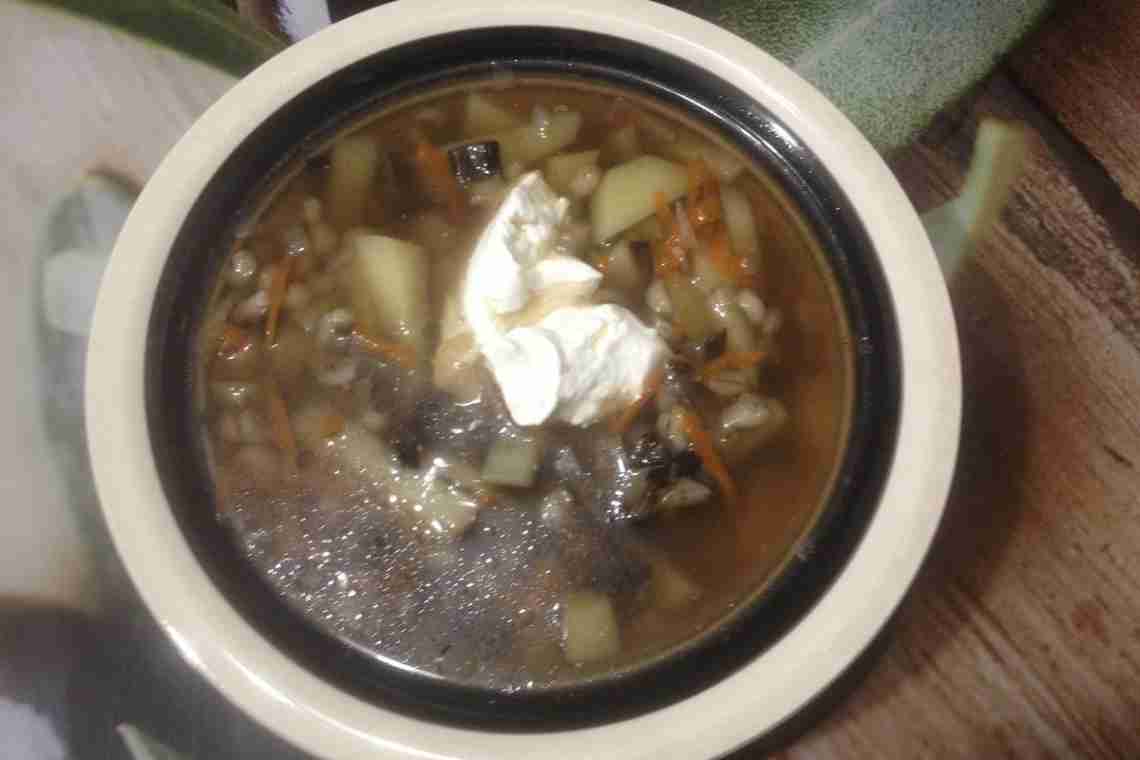 Как варить суп из подберезовиков