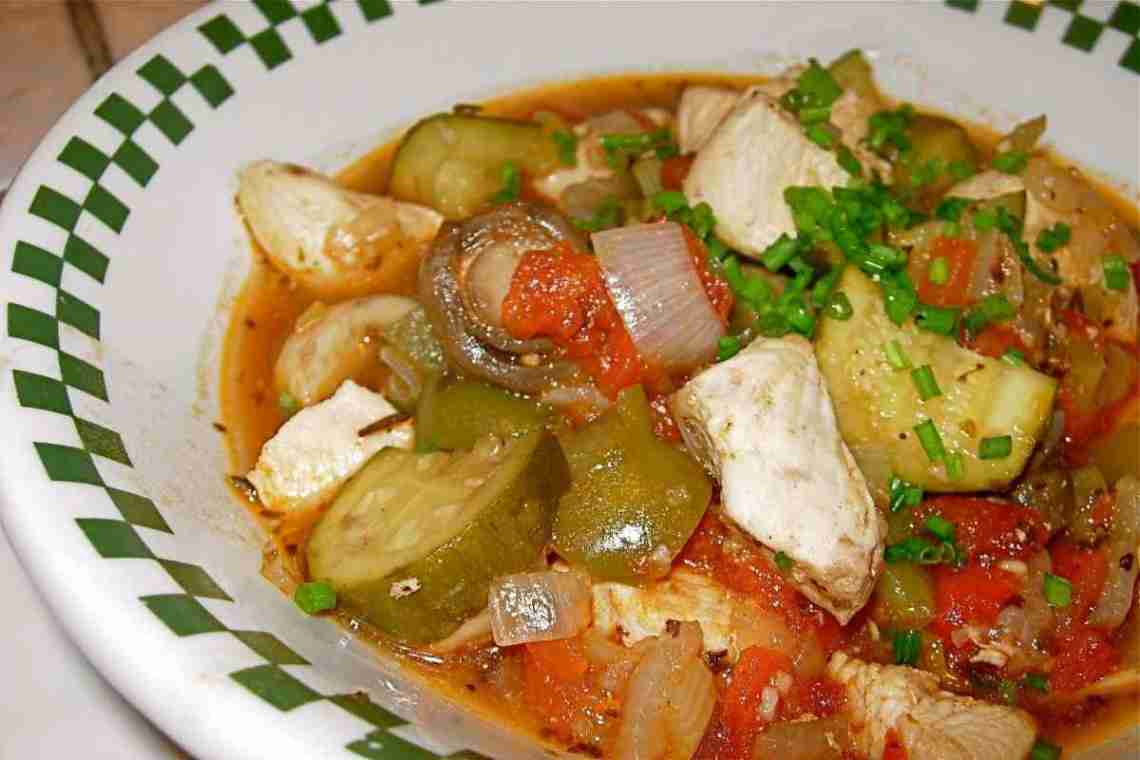 Как приготовить овощное рагу с курицей, с капустой и картошкой