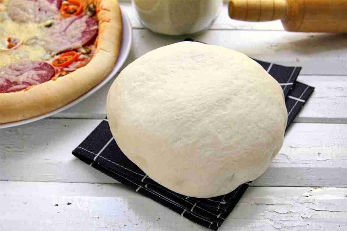 Как испечь тесто для пиццы