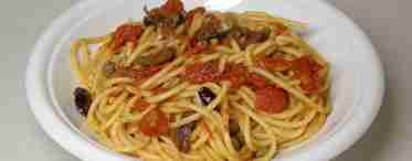 Как приготовить спагетти с помидорами и сулугуни