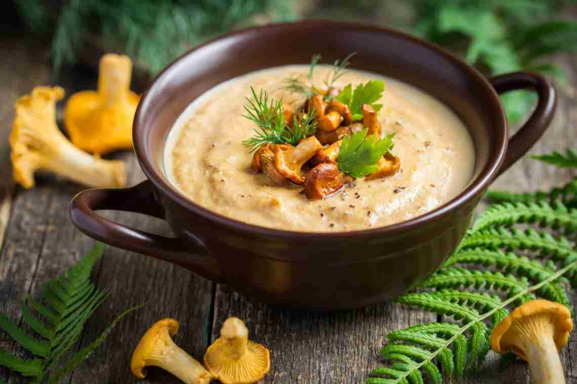 Как приготовить крем-суп из грибов