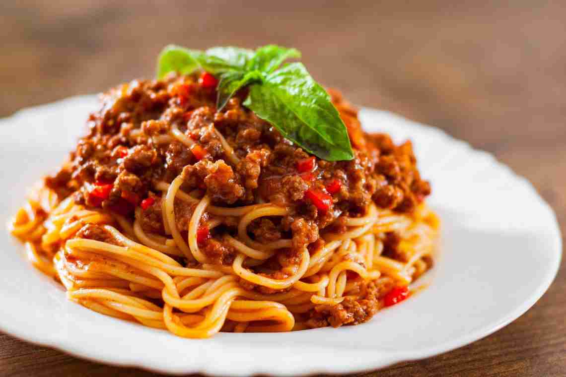 Как вкусно приготовить спагетти Болоньезе