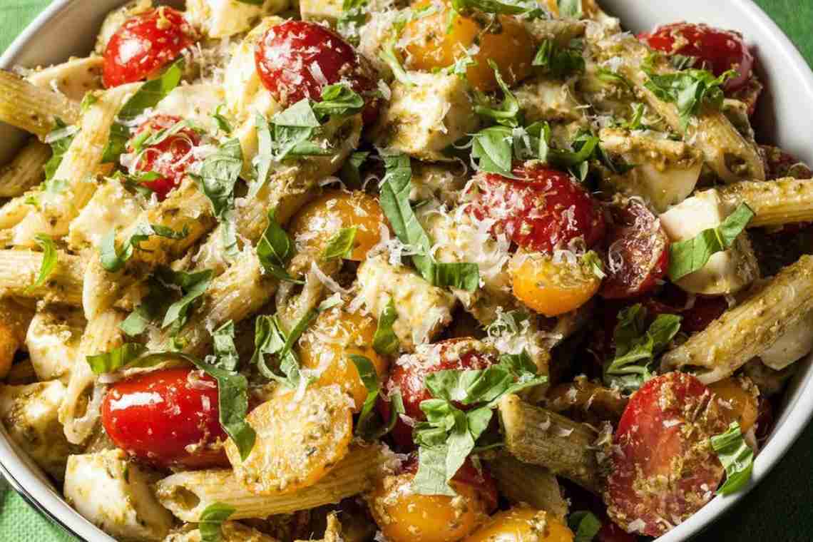 Как приготовить итальянский салат с пастой