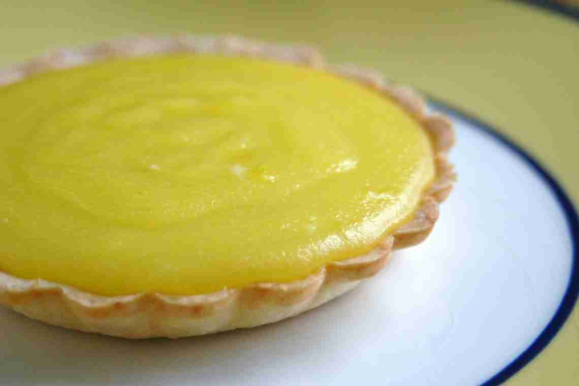 Как приготовить лимонный тарт
