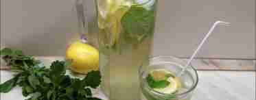 Как приготовить лимонно-мятный напиток