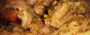 Курица в арахисовом соусе