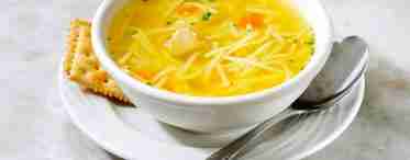 Рецепт куриного супа с лапшой