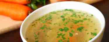 Как приготовить диетический суп на курином бульоне