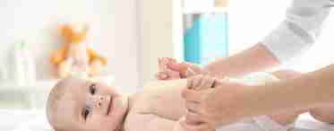 Профилактический массаж для детей до года