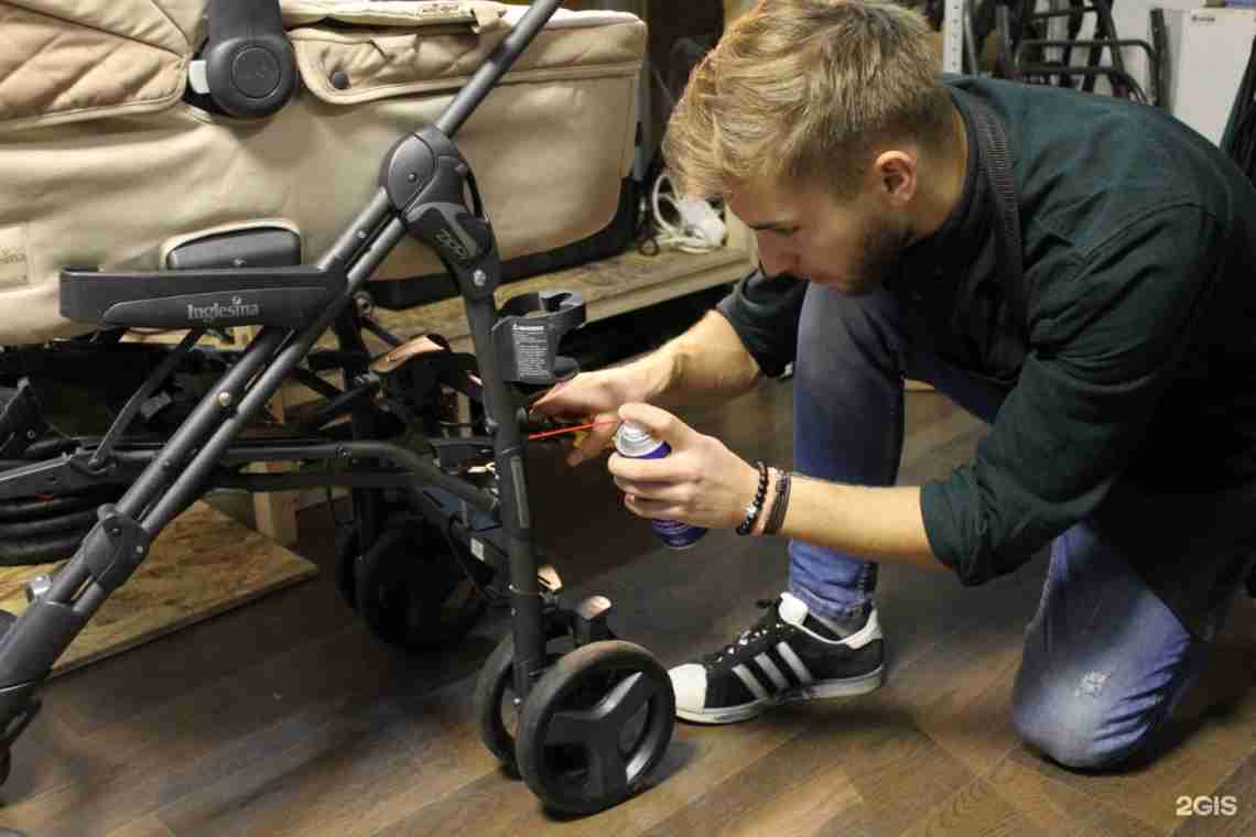 Как отремонтировать колесо от детской коляски