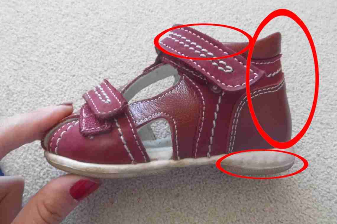 Как подобрать размер детской обуви