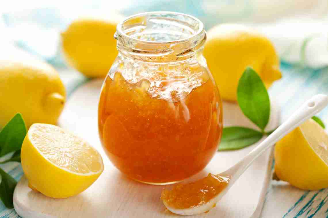 Лимонный джем: рецепт приготовления в домашних условиях