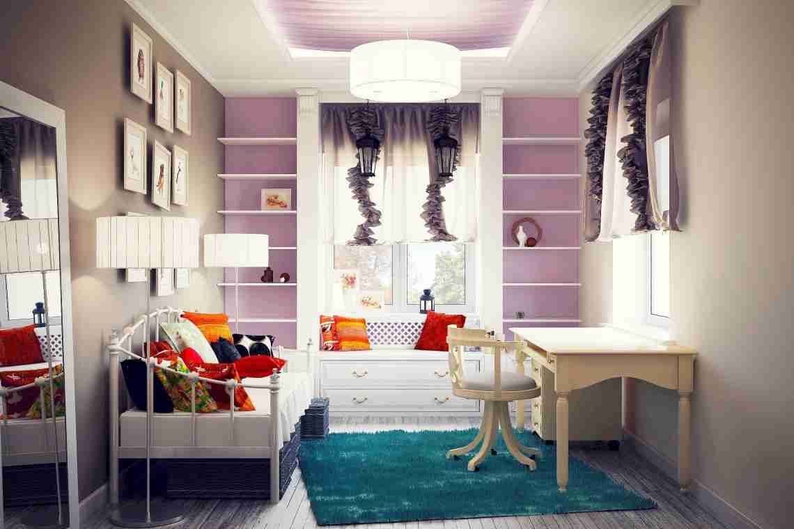 Дизайн комнаты для девочки подростка 16 лет