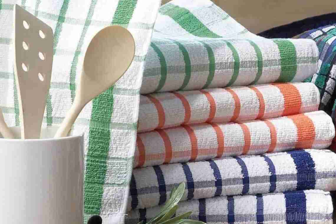 Как отстирать кухонные полотенца от сложных пятен - 12 эффективных способов, о которых вы не знали
