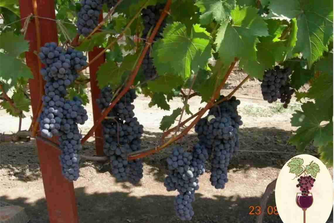 Опис сорту винограду Лівадійський чорний