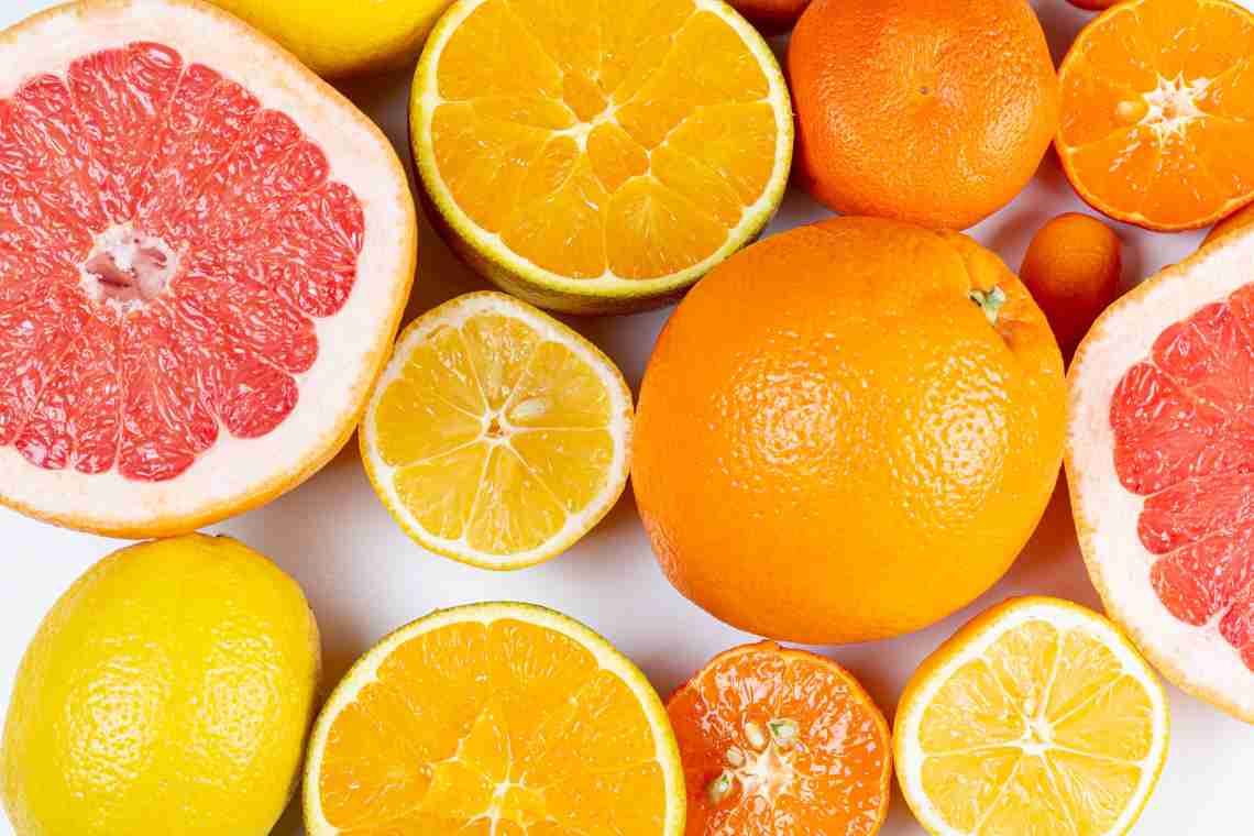 Які вітаміни містить мандарин