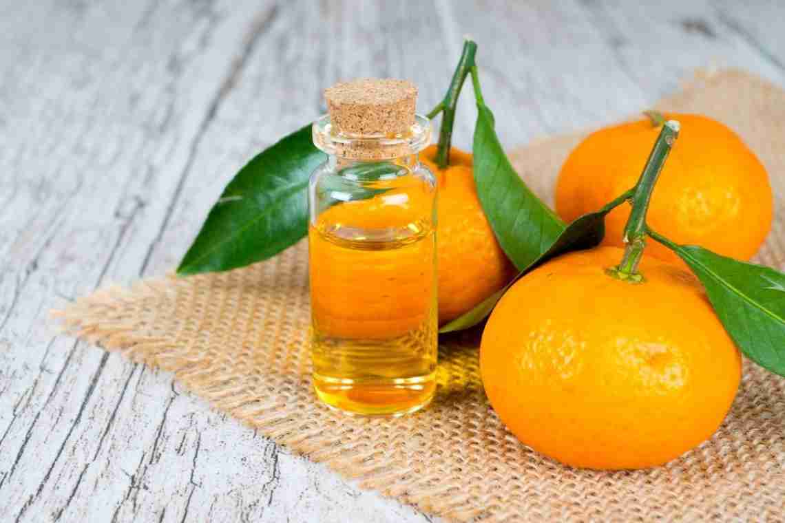 Властивості та застосування ефірної олії мандарина