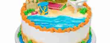 Зефірний торт для дітей Таємничий острів