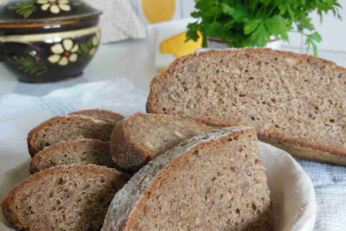 Пшенично-житній хліб з гарбузовим насінням