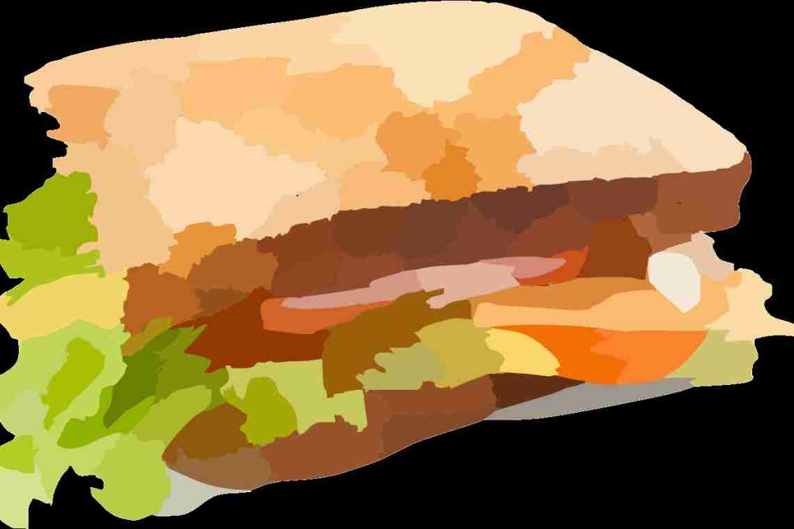 Швидкий сендвіч з ковбасою