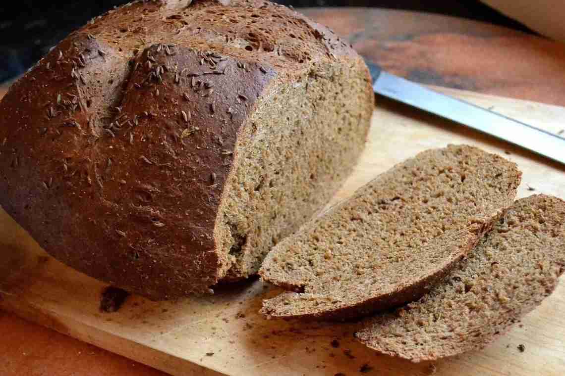 Хліб пшенично-житній з квасною закваскою