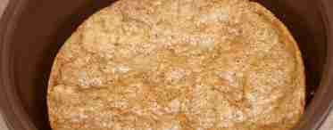 Пісний домашній хліб з насінням льону в мультиварку