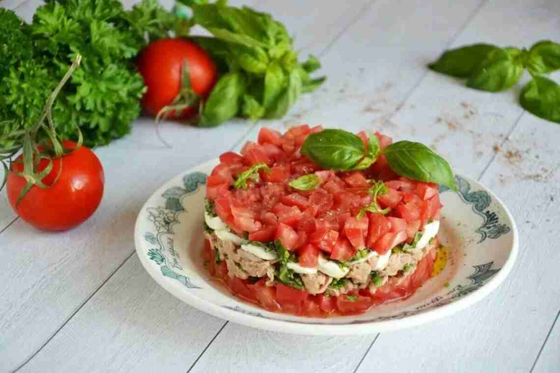 Салат з томатів Сладуниця